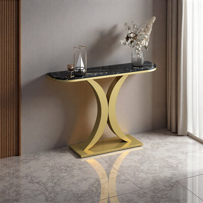 Orren Ellis Modern minimalist multi-functional console table