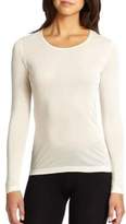 Thumbnail for your product : Hanro Silk Long-Sleeve Top