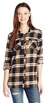 Thumbnail for your product : Volcom Junior's Crave You Long Sleeve Plaid Shirt