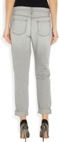 Thumbnail for your product : J Brand Aiden mid-rise cotton and linen-blend boyfriend jeans