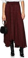 Thumbnail for your product : A.L.C. Women's Maya Snake-Print Silk Midi-Skirt - Red