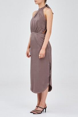 Finders Keepers ISLE DRESS Pewter