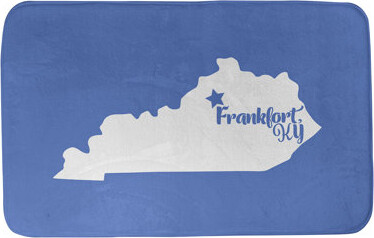 East Urban Home Frankfort Kentucky Rectangle Non-Slip Does Not Apply Bath Rug