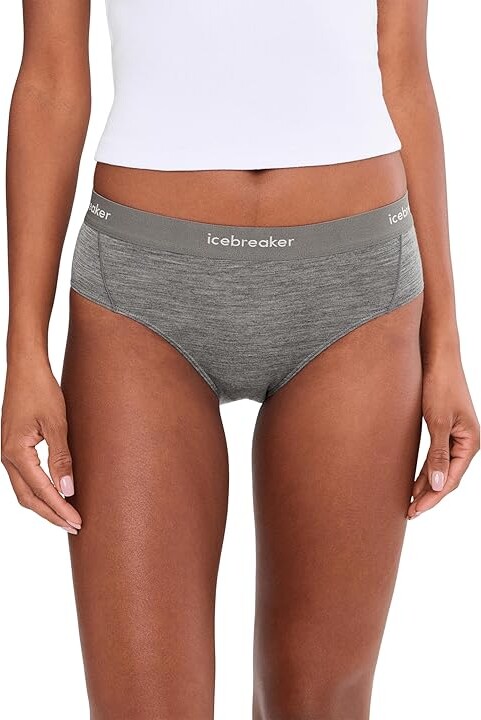 Icebreaker Merino 125 Cool-Litetm Sprite Hipster Women's Underwear Gritstone Heather : XL, Elastane/Lyocell/Tencel