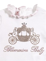 Thumbnail for your product : Miss Blumarine Embellished Cotton T-Shirt