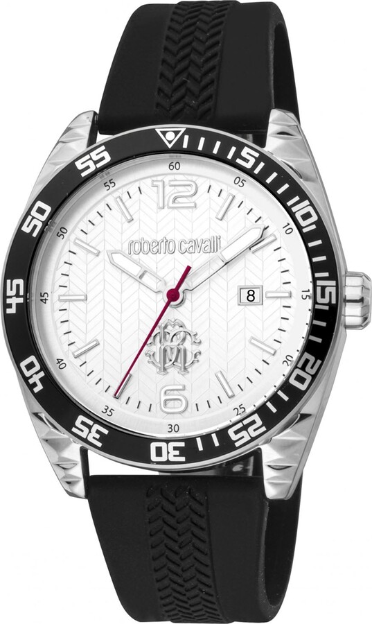Men's Classic Silver Dial Watch