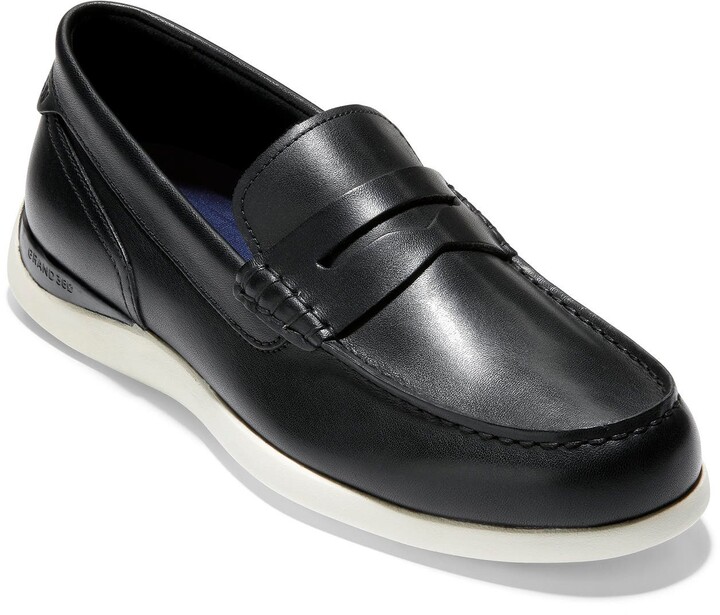 Cole Haan Grand Atlantic Leather Penny Loafer - ShopStyle