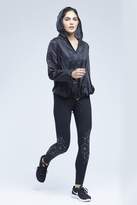 Thumbnail for your product : Zobha Evan Allover Taffeta Hoodie With Metal Trim