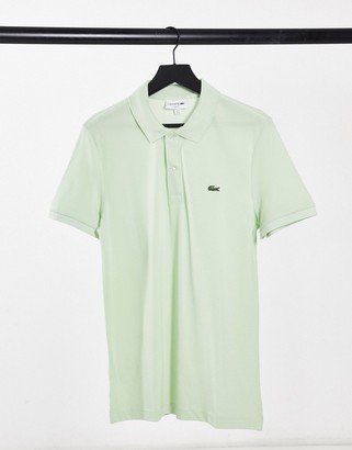 Lacoste classic polo in french pique with croc in mint green - ShopStyle  Short Sleeve Shirts