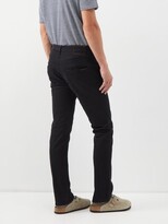 Thumbnail for your product : Nudie Jeans Slim Adam Organic Cotton-blend Chino Trousers - Black