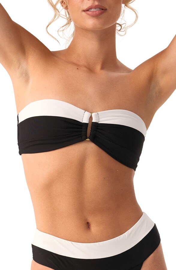 PQ Swim Colorblock Bandeau Bikini Top