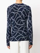 Thumbnail for your product : Equipment stars print knitted top