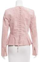 Thumbnail for your product : Intermix Structured Suede Jacket