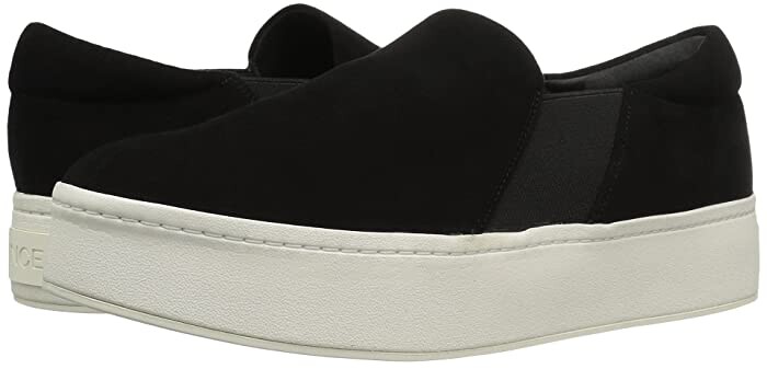 vince warren black suede