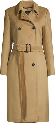 Weekend Max Mara Afide Double-Breasted Belted Coat
