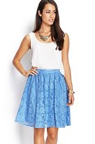 Thumbnail for your product : Forever 21 Contemporary Lace A-Line Skirt