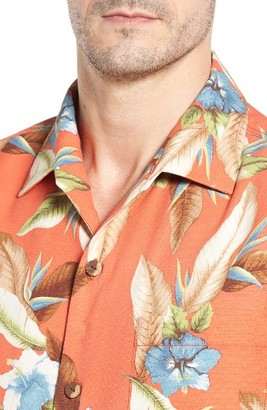 Tommy Bahama Men's Big & Tall Tropic Of Triton Silk Blend Camp Shirt