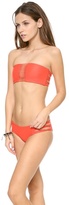 Thumbnail for your product : MIKOH Sunset Skinny String Bandeau Bikini Top