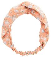 Thumbnail for your product : Charlotte Russe Knotted Floral Print Head Wrap