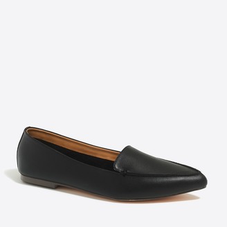 edie leather loafers with piping