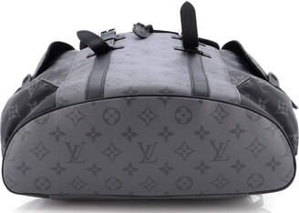 Louis Vuitton Christopher Backpack Reverse Monogram Eclipse Canvas MM -  ShopStyle