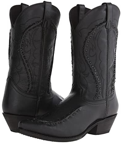 Laredo 68430 Laramie Western Fashion 12" Snip Toe Goat Cowboy Boot 