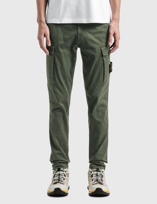 stone island elasticated waist cargo pant