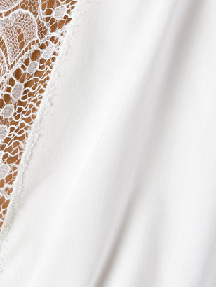 Francesco Scognamiglio lace detail shift dress