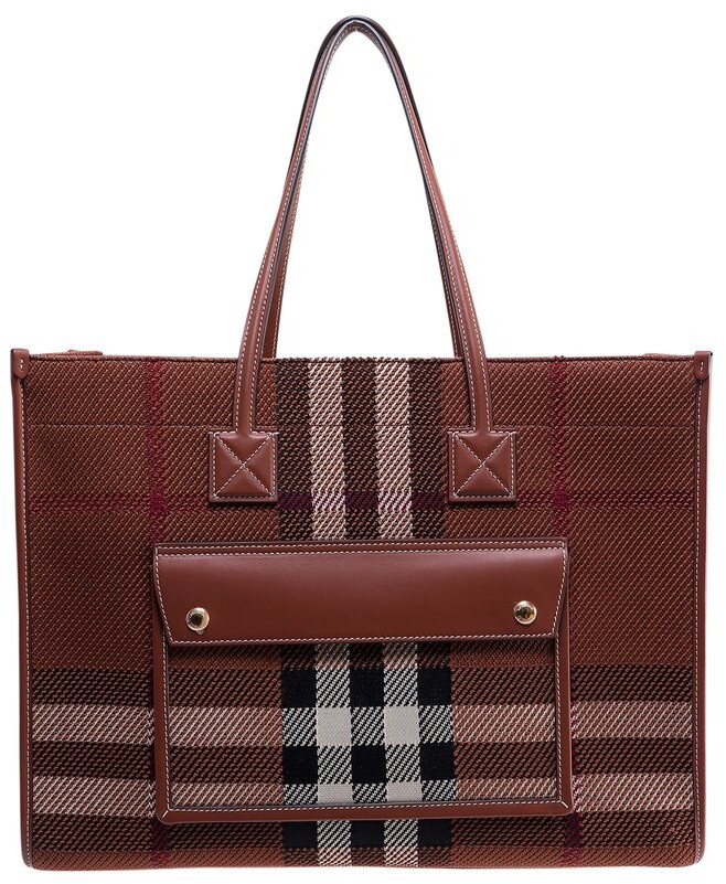 Burberry Brown Handbags | Shop the world's largest collection of 
