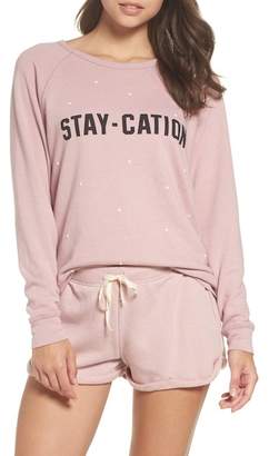 Junk Food Clothing Stay-Cation Sweatshirt