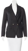 Thumbnail for your product : Saint Laurent Wool Notch-Lapel Jacket