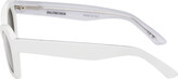 Thumbnail for your product : Balenciaga White Cat-Eye Sunglasses