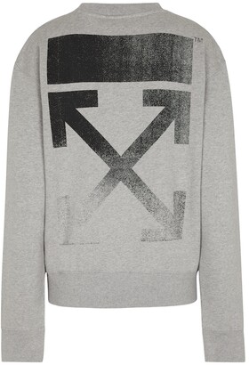 Off-White Arrows cotton sweatshirt