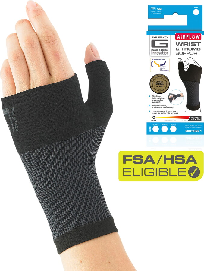 Neo G Airflow Wrist & Thumb Support – Medium