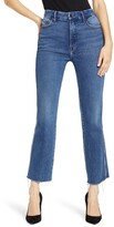 Thumbnail for your product : Good American Good Curve High Waist Ankle Straight Leg Jeans