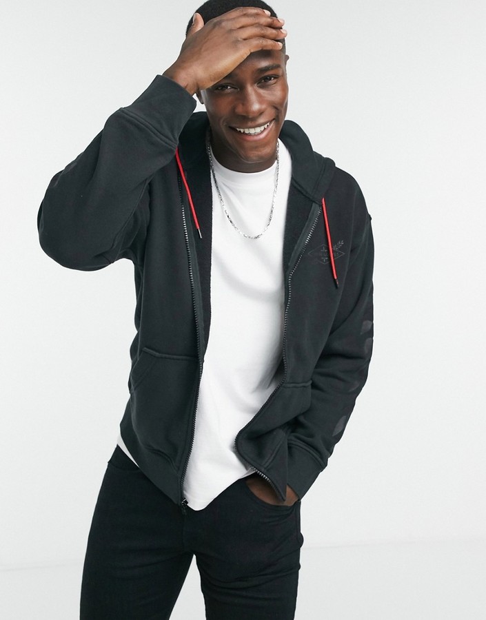 black levi hoodie mens