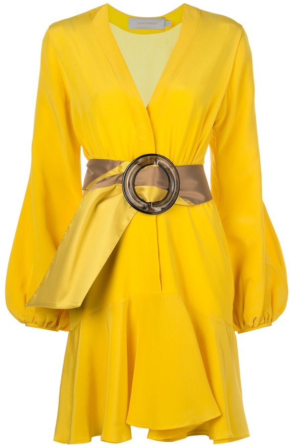 silvia tcherassi yellow dress