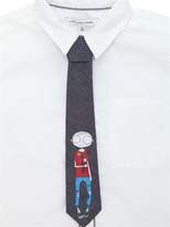 Thumbnail for your product : Little Marc Jacobs Cotton Oxford Shirt W/ Tie