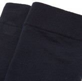 Thumbnail for your product : Wolford Cotton-blend Ankle Socks - Navy