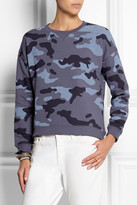 Thumbnail for your product : Zoe Karssen Camouflage-print cotton-blend sweatshirt