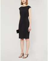 Thumbnail for your product : Ted Baker Boat-neck woven midi dress