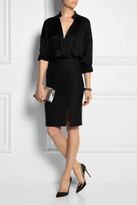 Thumbnail for your product : Joseph Super 100 wool-twill skirt