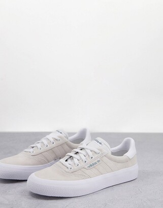adidas trainers in beige - ShopStyle