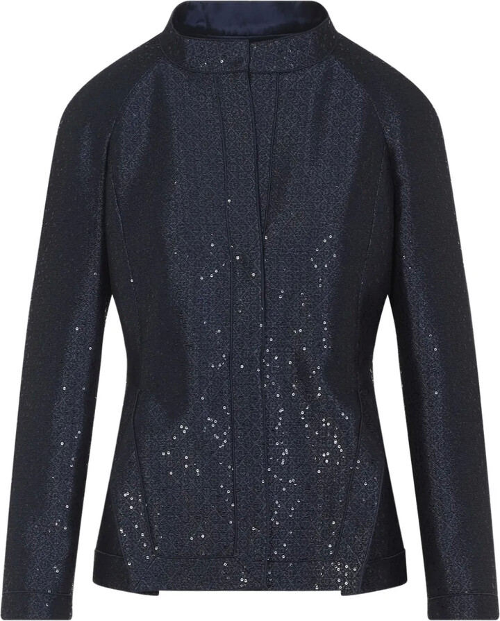 Giorgio Armani Sequin-Embellished Jacket