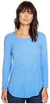 Thumbnail for your product : Mod-o-doc Women's Long 3/4 Sleeve Cotton Textured Raw Edged Tunic