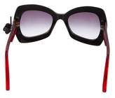 Thumbnail for your product : Marc Jacobs Oversize Gradient Sunglasses