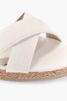 Thumbnail for your product : boohoo Megan Cross Strap Espadrille Wedge