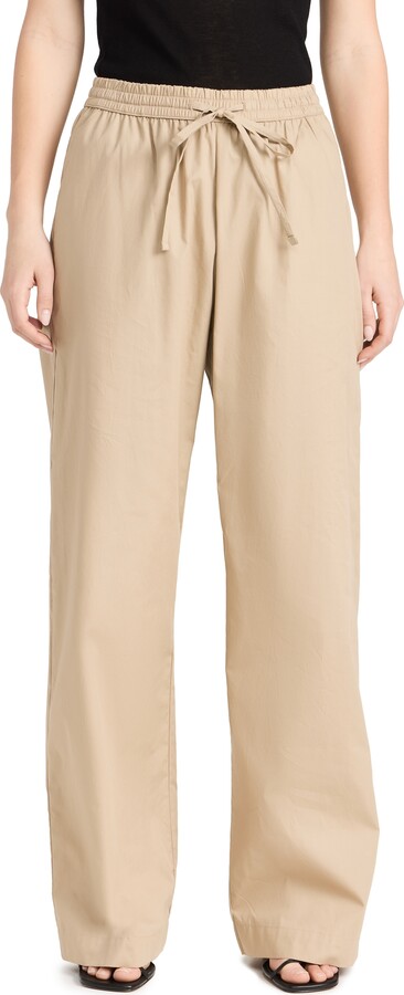 Enza Costa Poplin Resort Pants