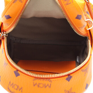 Crossbody bag MCM Orange in Synthetic - 35040067