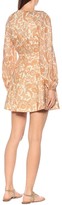 Thumbnail for your product : Zimmermann Peggy printed linen minidress